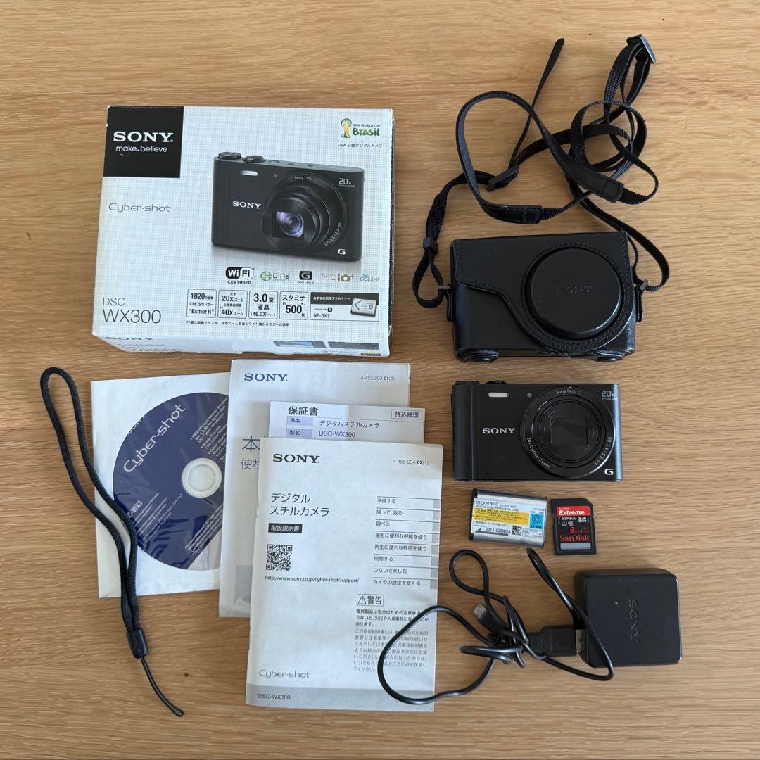 SONY Cyber-shot サイバーショットDSC-WX300 おまけ付