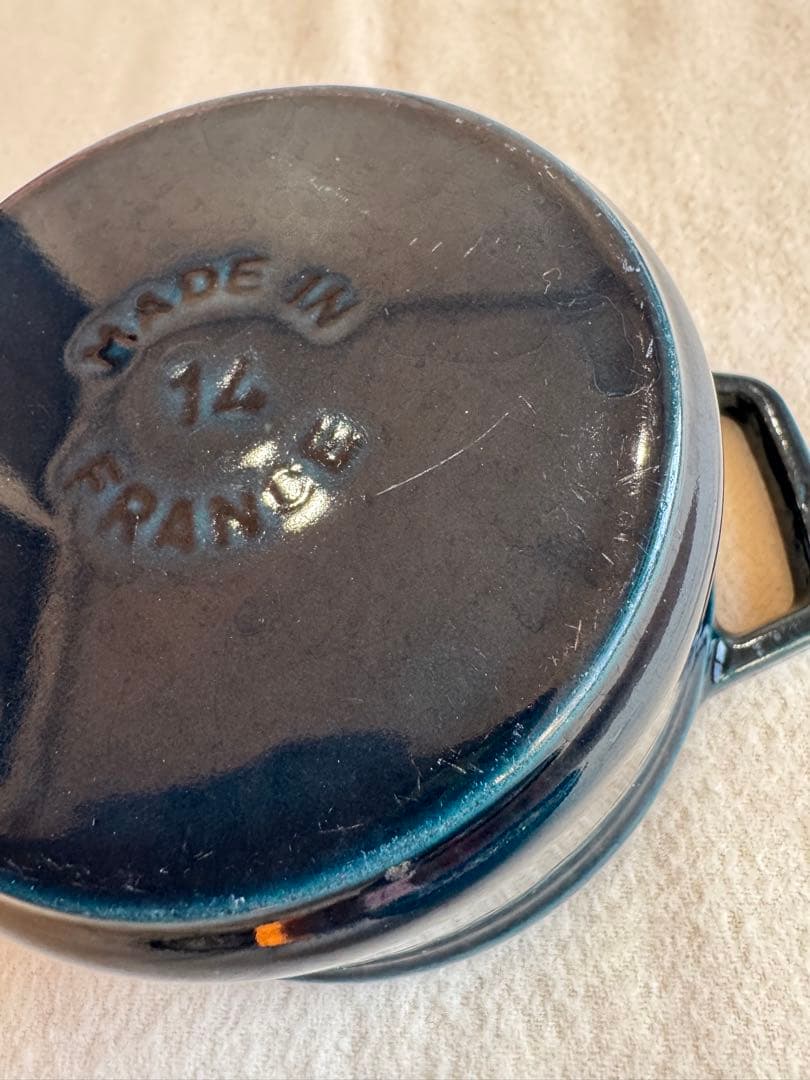 STAUB LA COCOTTE ラメール14cm 真鍮ノブ