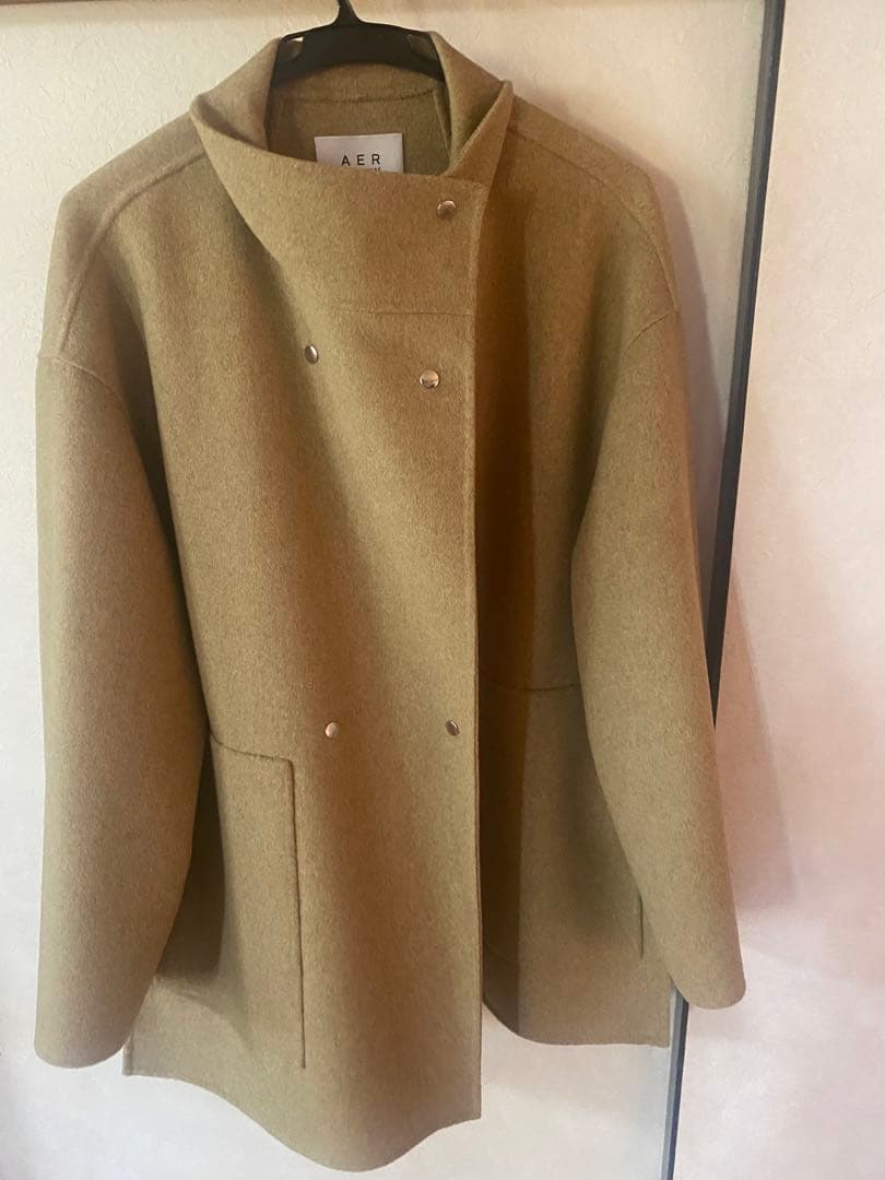 ADAM ET ROPE' スタンドカラー ハーフコート最終値下げ！！