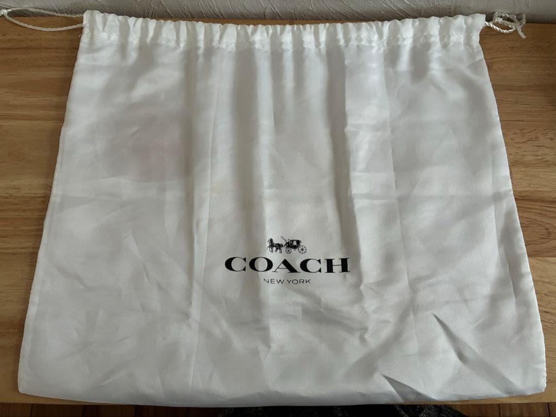 COACH ティーローズ パンチング スエード バケットバッグ 斜めがけ ブルー