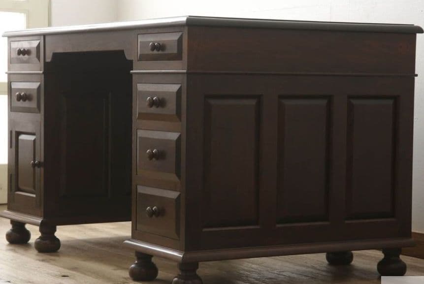 希少　松本民芸家具　ヴィンテージ　両袖机