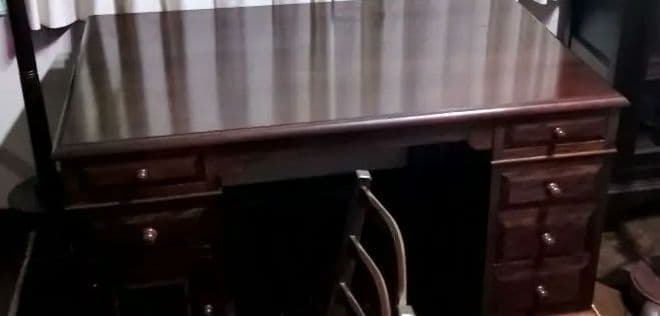 希少　松本民芸家具　ヴィンテージ　両袖机