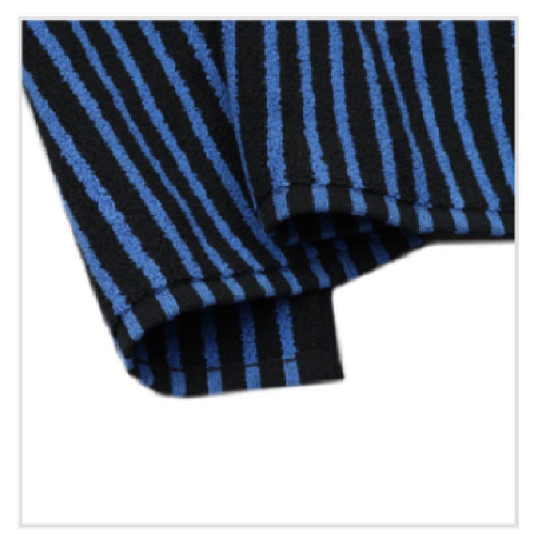 ann_　TEKLA（テクラ）バスマット70x50 BLACK&BLUE