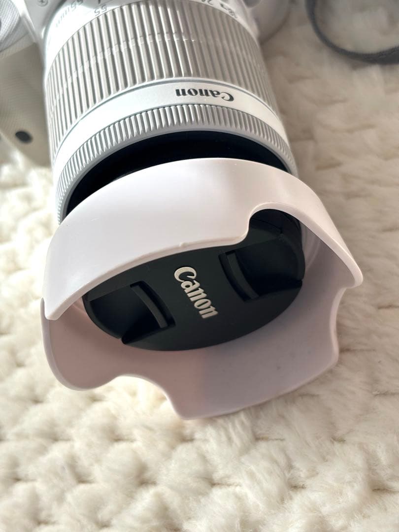 Canon EOS Kiss X7ホワイト 白 一眼レフ