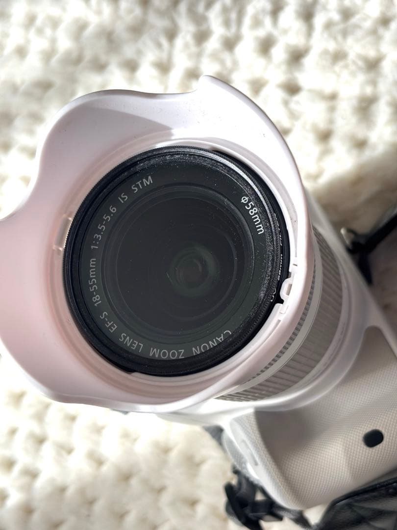 Canon EOS Kiss X7ホワイト 白 一眼レフ