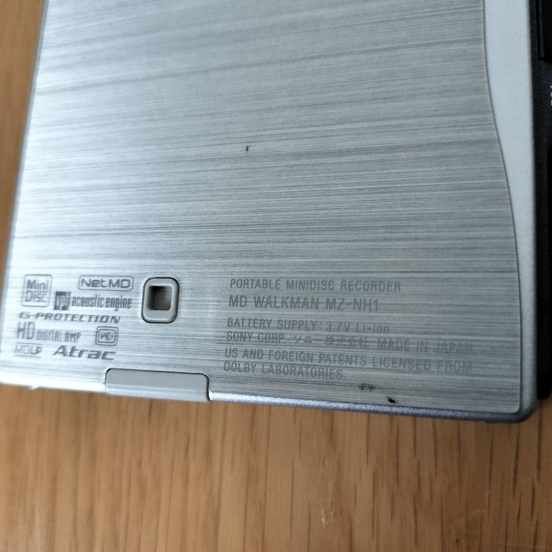 SONY MD WALKMAN MZ-NH1 ウォークマン　RM-MC40ELK