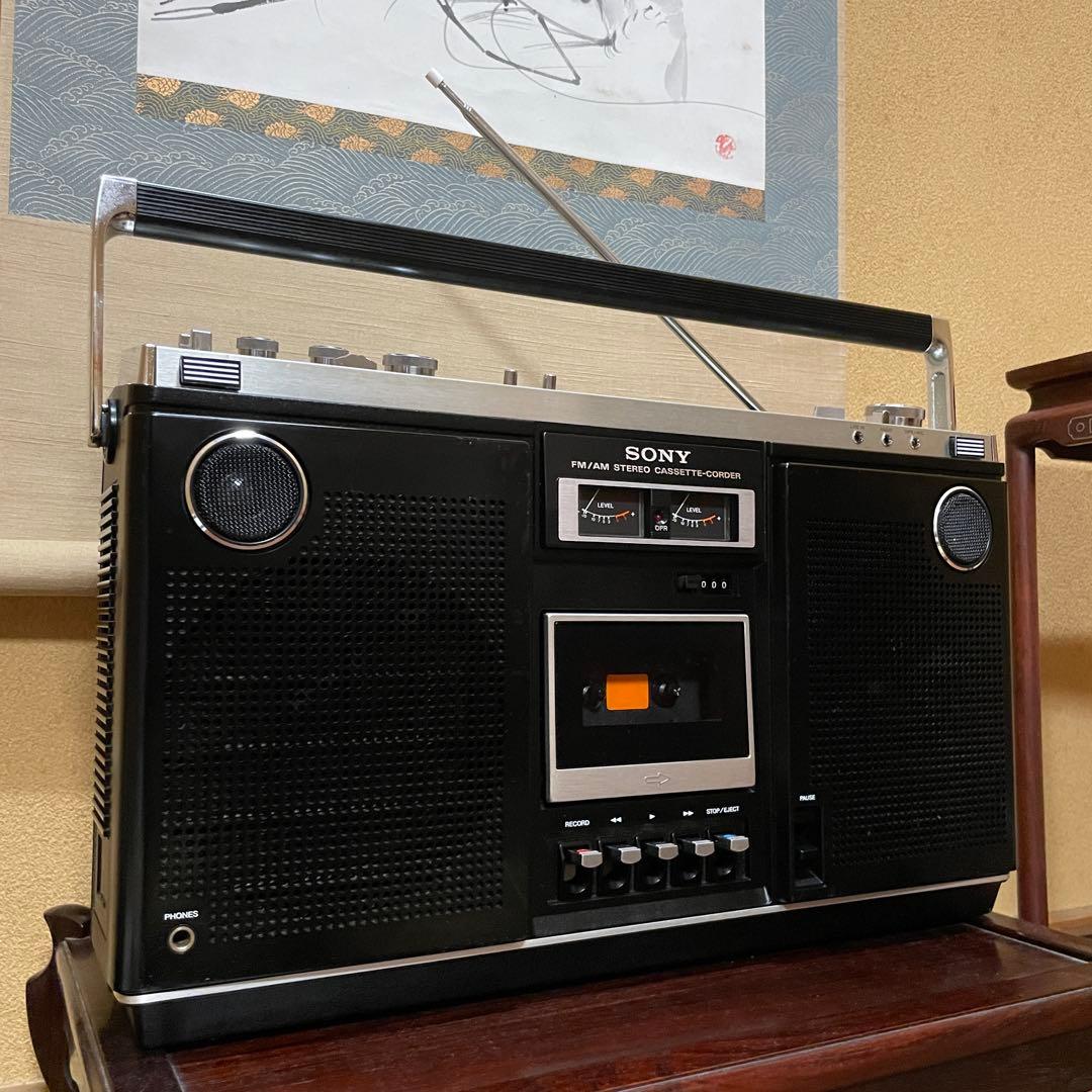 SONY／ソニー／ラジカセ／CF-6500／メンテナンス済み／メンテセット付属