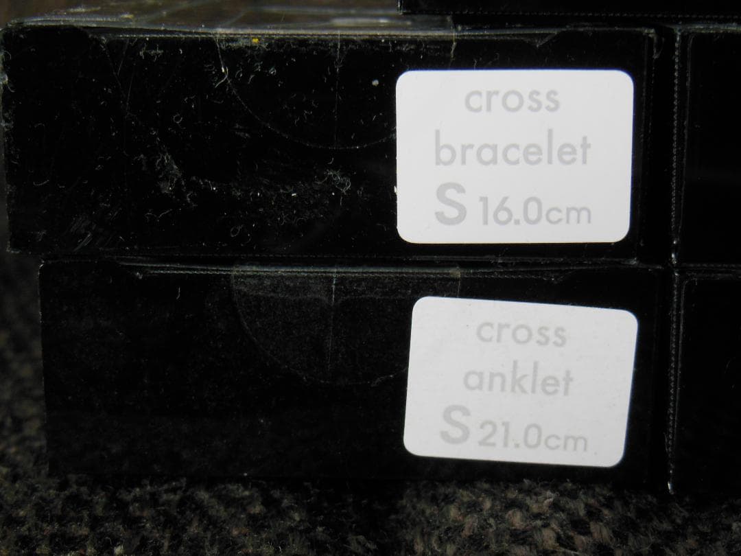 新品 バンデル 5点セット クロス ブレスレット&アンクレット Sサイズ