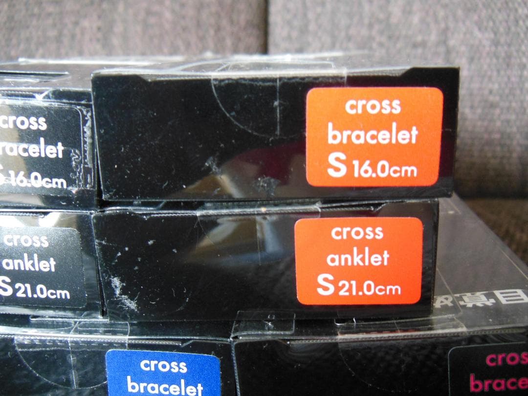 新品 バンデル 5点セット クロス ブレスレット&アンクレット Sサイズ