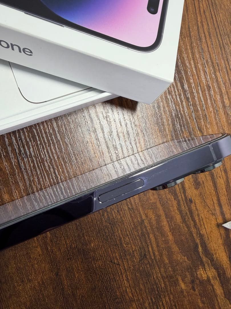 美品 Apple iPhone 14 Pro パープル 128GB SIMフリー