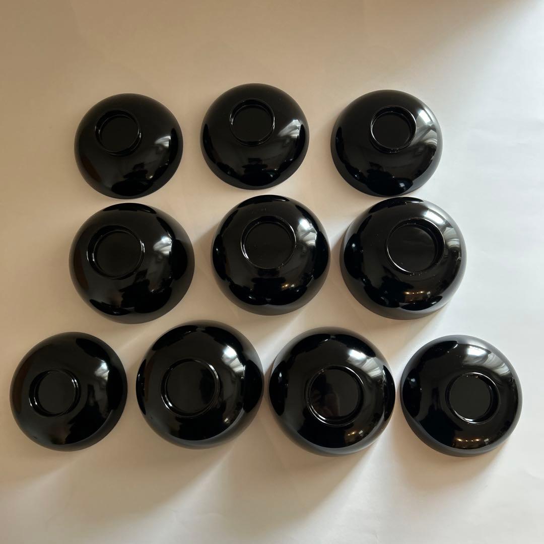 黒漆椀五客揃え