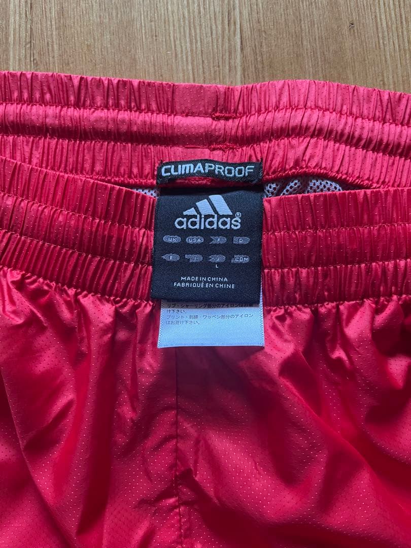 〈新品〉adidas アディダス メンズ セットアップ レッド×グレー×ブルー