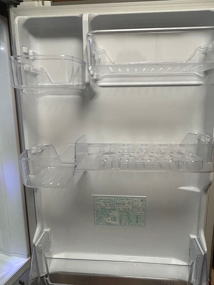 シャープ 冷蔵庫 412L 両開き 2018年製 美品