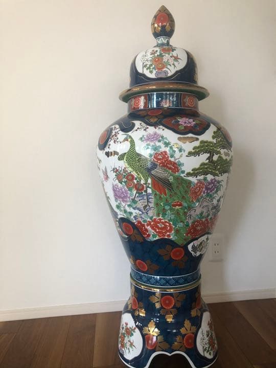 有田焼 伝統工芸士 金龍釜 博山作