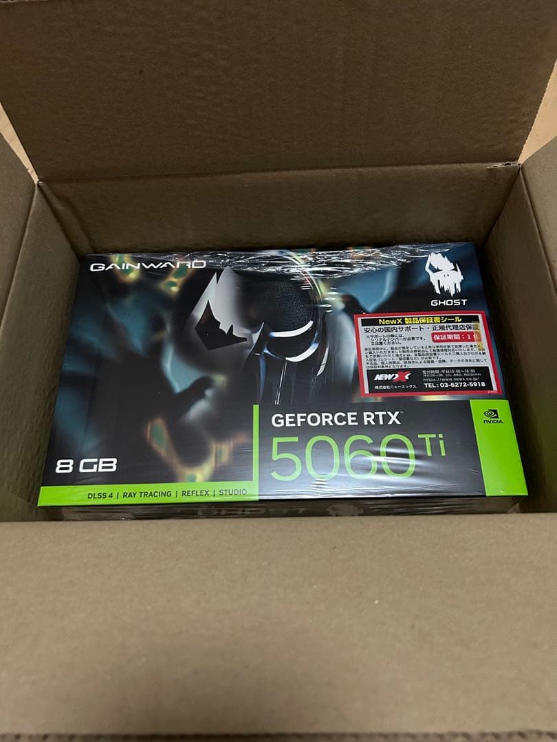 【新品】GAINWARD GEFORCE RTX5060Ti 8G