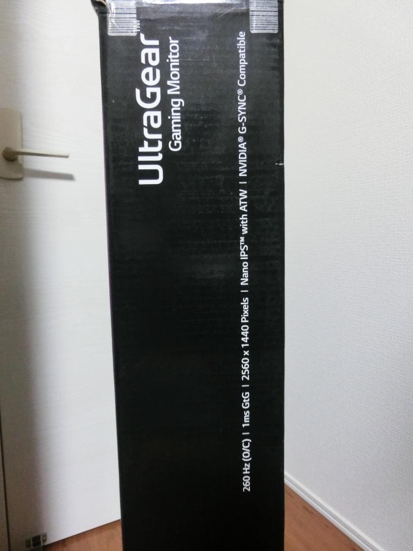 LG 31.5インチ WQHD IPS ゲーミングモニタ 240Hz