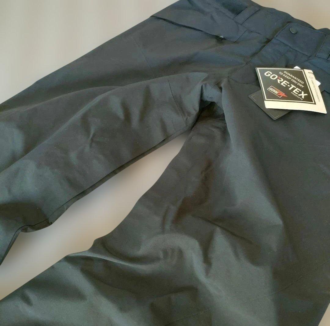 【新品】GOLDWIN GORE-TEX 2L パンツ ブラック 3 （L）黒