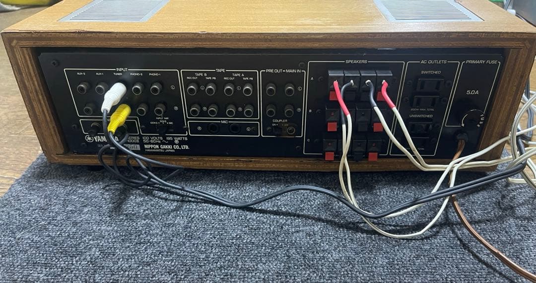 に*須様 YAMAHA CA-1000II プリメインアンプ