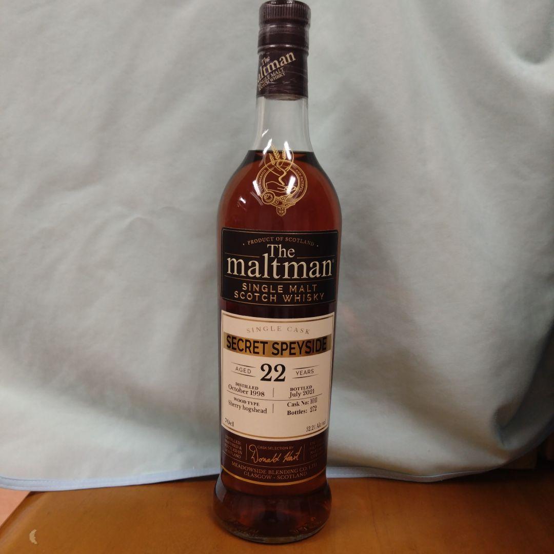 The maltman 22年 シングルモルトウイスキー 700ml