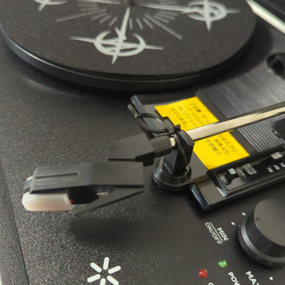 〚希少・美品〛ion 閃光のハサウェイ ポータブル　レコードプレーヤー