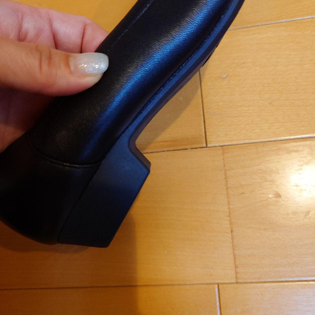 最終価格HIMIKO ブラック かかとピタッとパンプス21.5　20900円新品