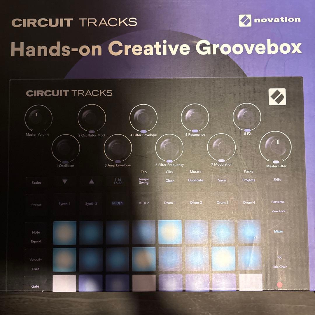 DJ機材 novation circuit tracks