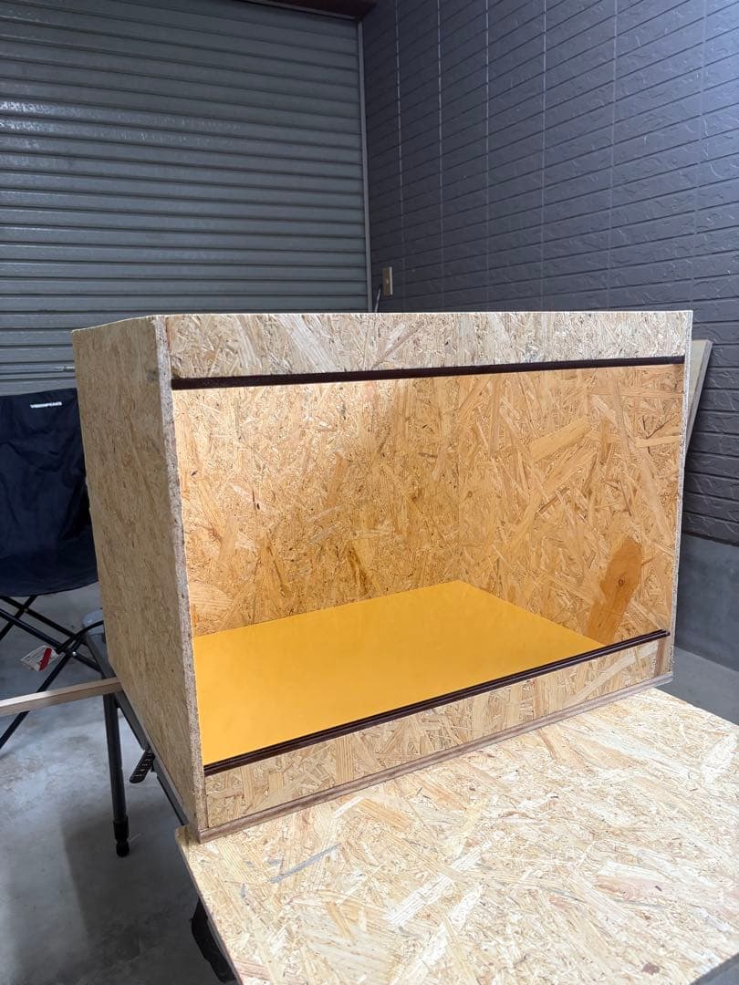 爬虫類飼育ケージ　OSB木製ケージ