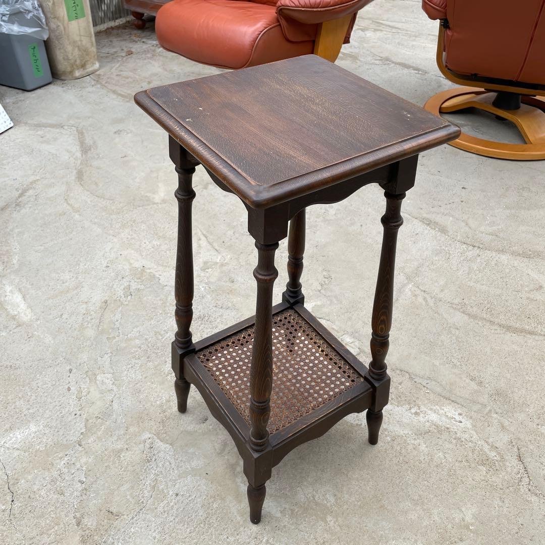 カリモク家具 karimoku コロニアル ナイトテーブル 木製 ビンテージ