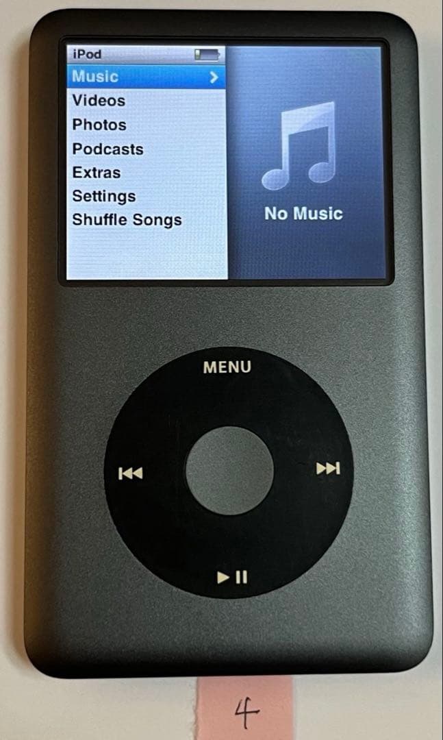 [通電動作確認済] Apple iPod Classic 160GB