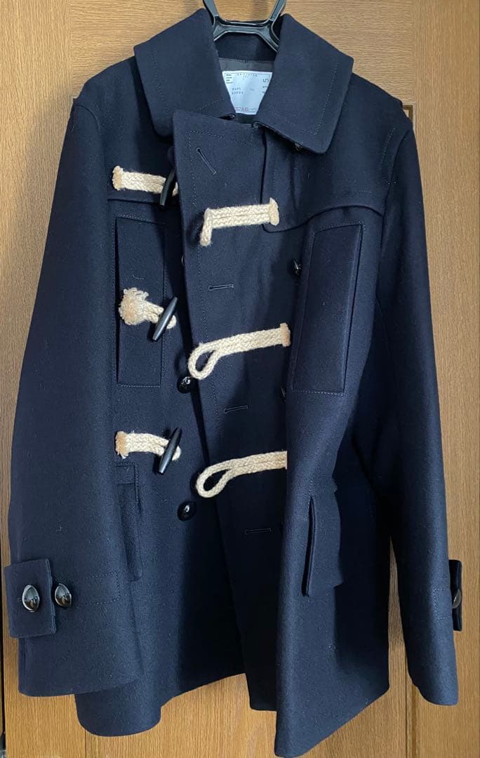 ジャケット・アウター sacai Wool Melton Jacket NAVY size 2