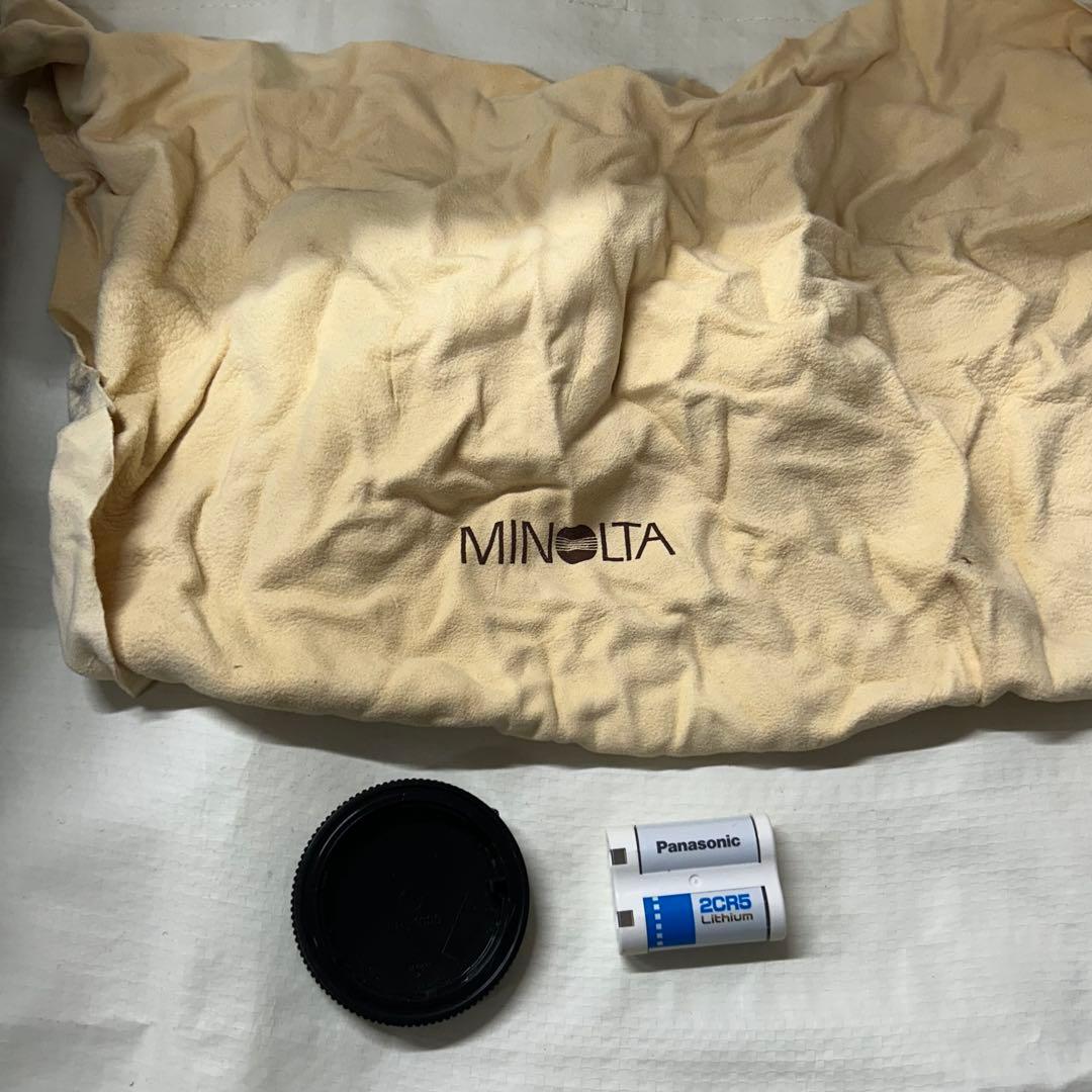 MINOLTA α-7xi 一眼レフカメラ カメラバッグ 付属品他 説明書あり