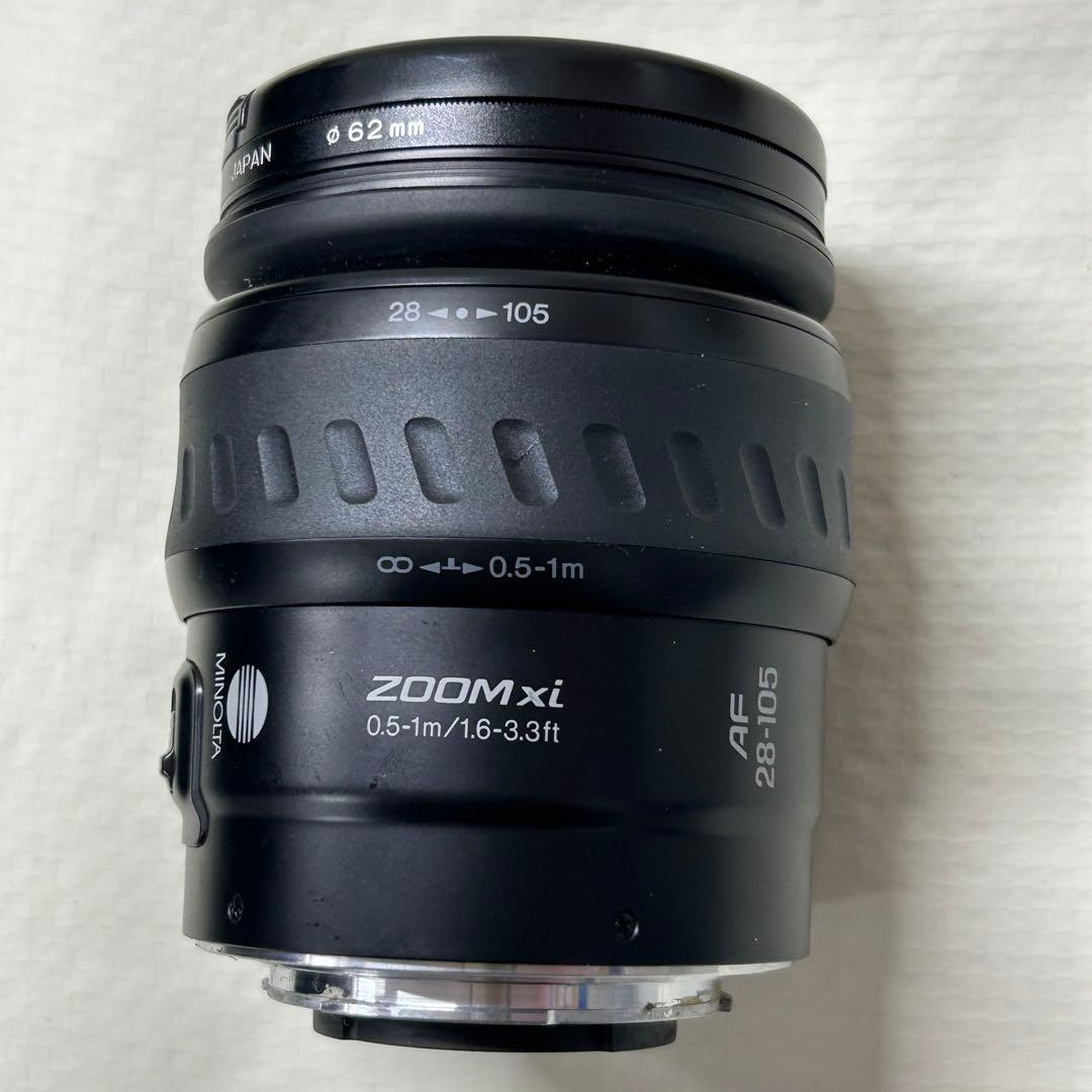 MINOLTA α-7xi 一眼レフカメラ カメラバッグ 付属品他 説明書あり