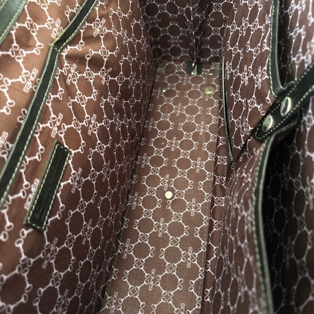 ソメスサドル、本革ビジネスバッグ