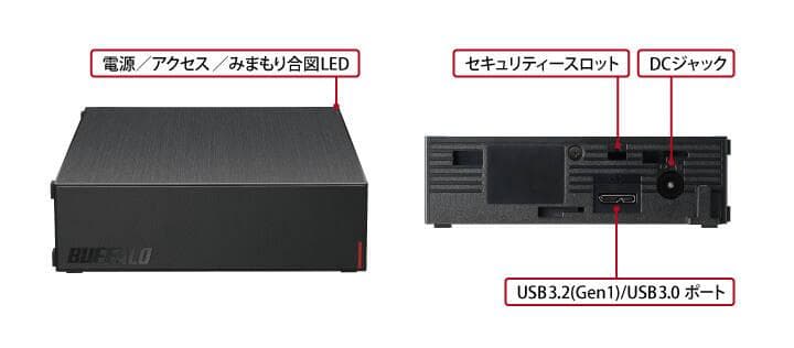 【新品】バッファロー HD-LE1U3-BB 3.5inchHDD 1TB 黒