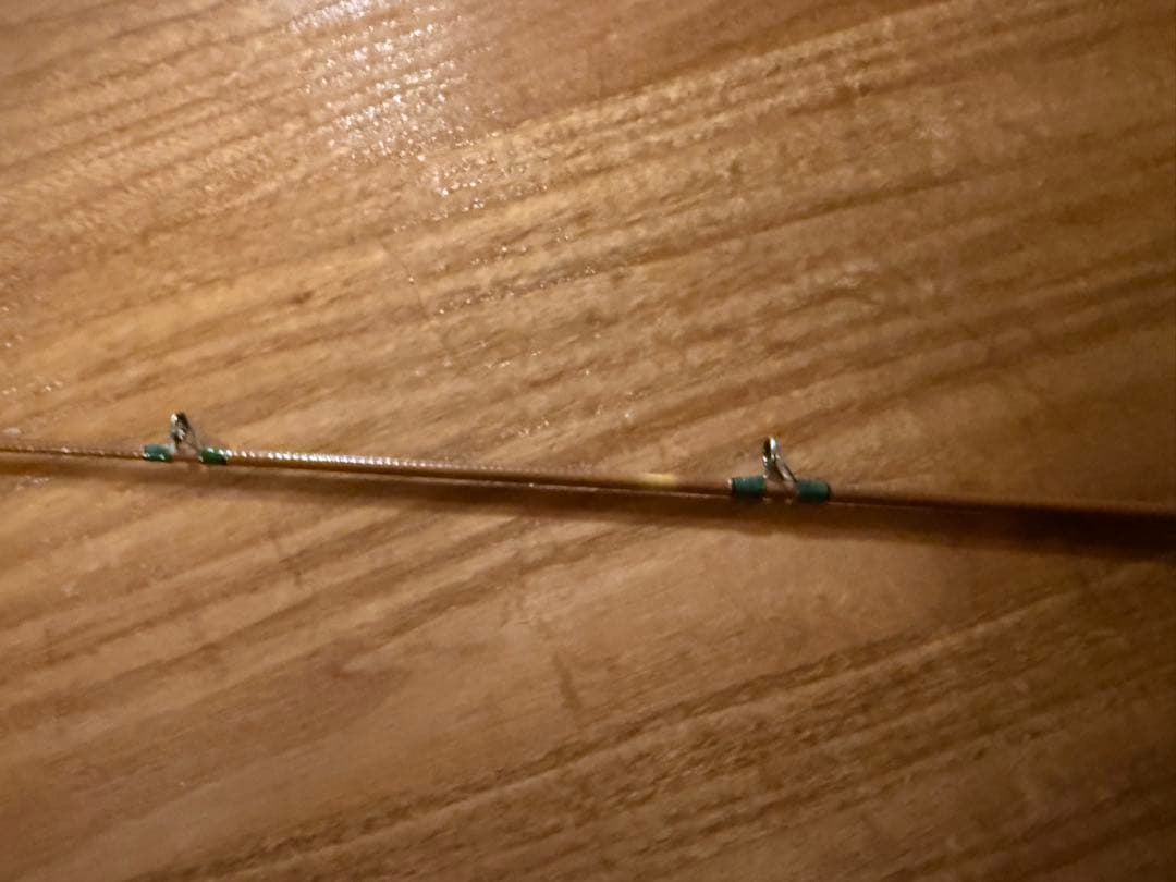 クラモチロッド　ネオクラシック54F　バンブーカラー　・クリアグリーンスレッド