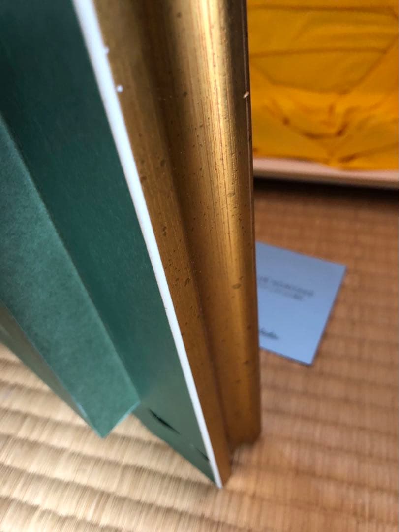 ノリタケ　陶版　額　アオカケス　ハンドペイント