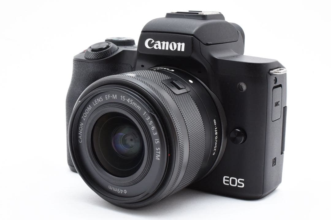 美品 Canon EOS Kiss M ミラーレス一眼カメラ Wi-Fi搭載