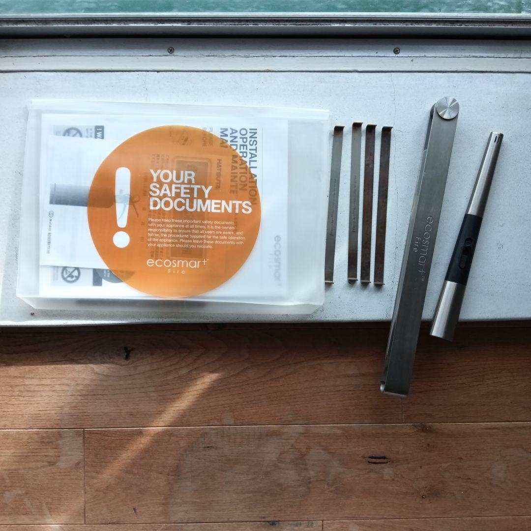 【ecosmart Fire】エコスマートファイヤー XL900　トレイ付き