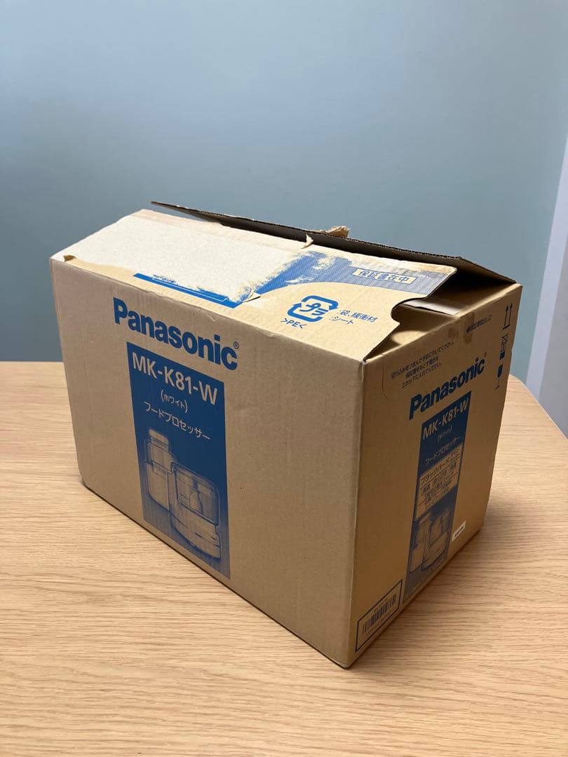 Panasonic パナソニック フードプロセッサー MK-K81-W