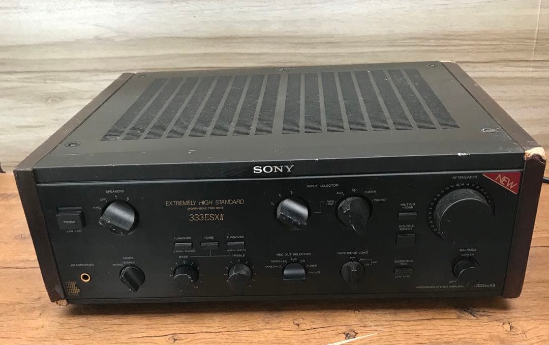 SONY 333ESXⅡ プリメインアンプ　動作良好(F52)