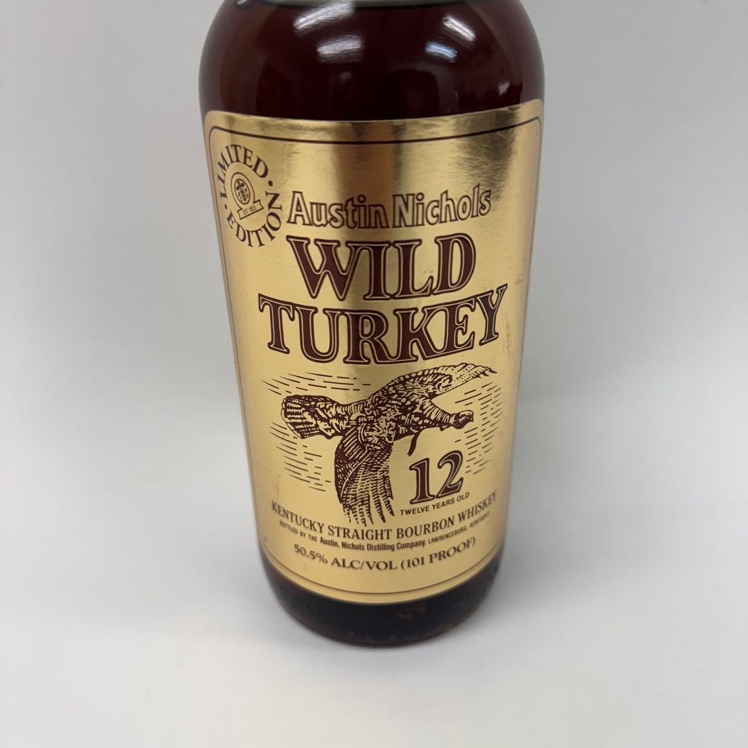 【即日発送可能‼️】ワイルドターキー 12年 ゴールドラベル 未開封品