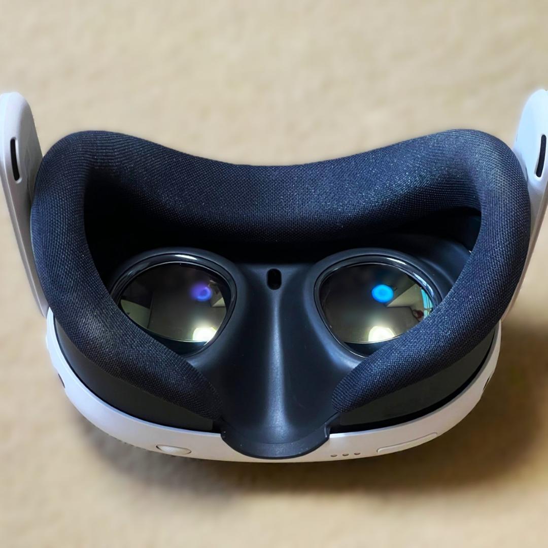  Quest 3 128GB VRヘッドセット & AMVR顔クッション