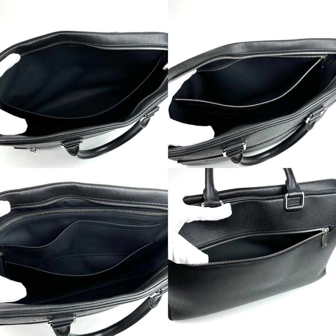 極美品 ルイヴィトン タイガ ポルトドキュマン MM NM M30643 レザー