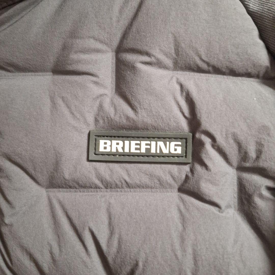 ★【美品】BRIEFING グレー ハイブリットダウンジャケット サイズ：XL