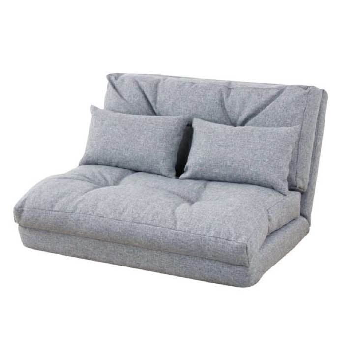 リラックス3WAYソファベッド グレー