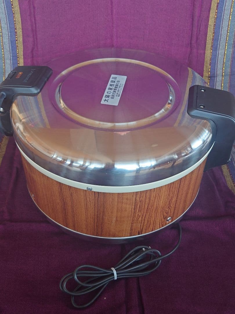 長岡式酵素玄米飯専用圧力鍋　炊飯ジャーセット