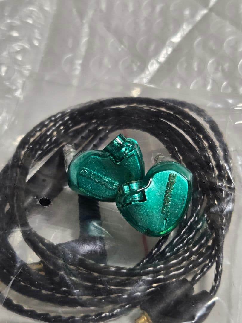 SHURE SE535LTD 翡翠カラー knowlesフィルタ新品　おまけ付き