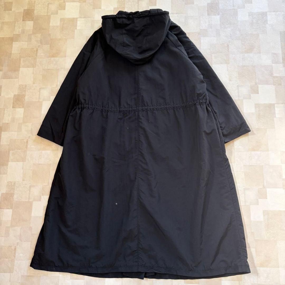 【ビアズリー】4way ナイロン　モッズコート　ライナー　ブラック　FREE