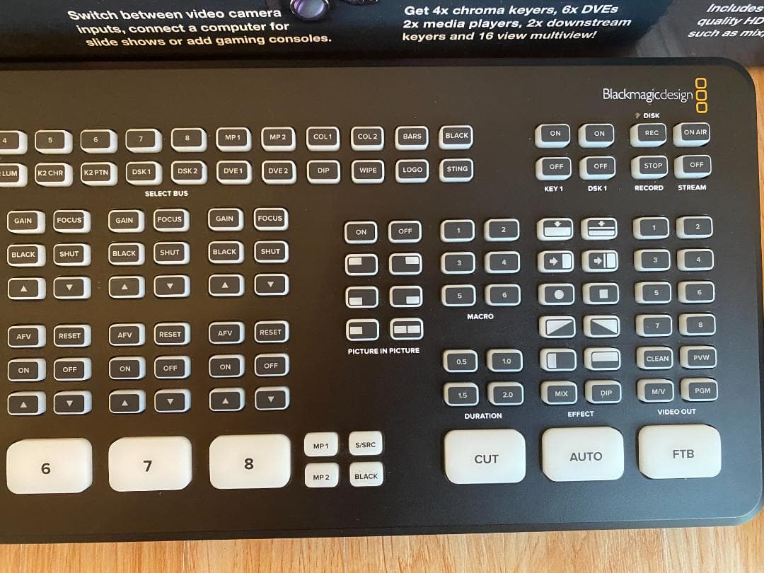 【美品】ATEM Mini Extreme ISO ブラックマジックデザイン