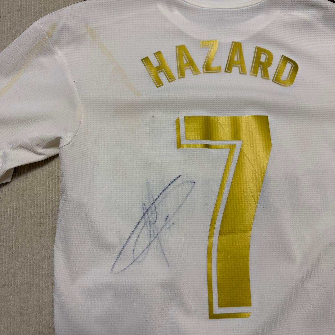 レアル・マドリード 2019/2020 アザール 実使用 ユニフォーム